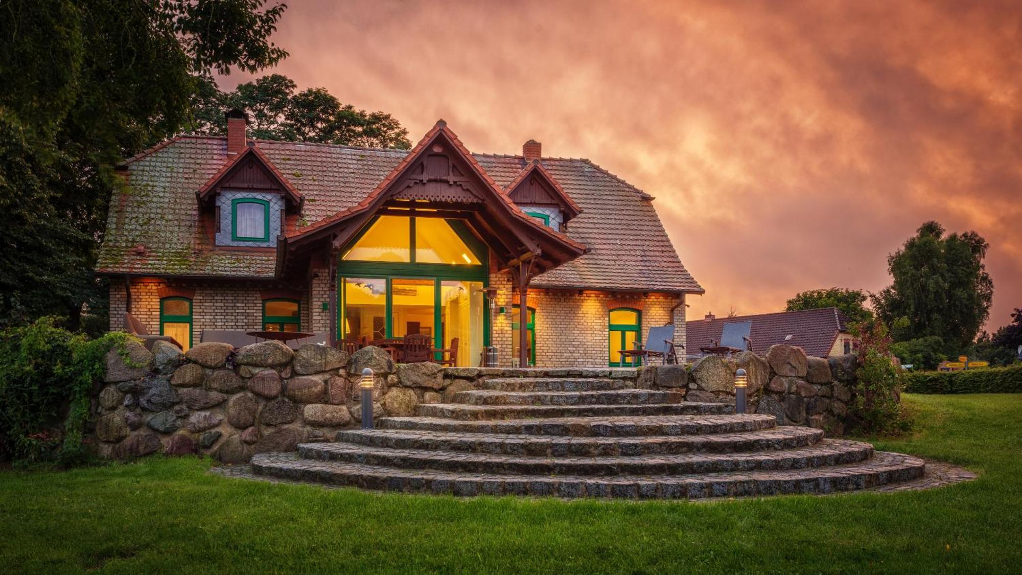 J1 Idyllisches Ferienhaus Mit Seeblick Julchendorf 외부 사진