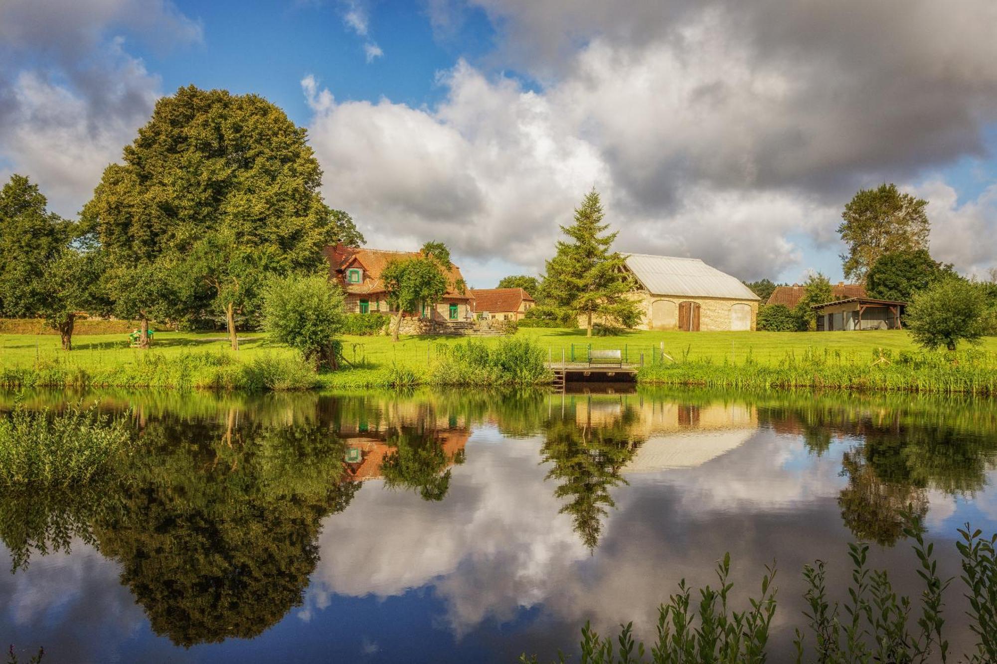 J1 Idyllisches Ferienhaus Mit Seeblick Julchendorf 외부 사진