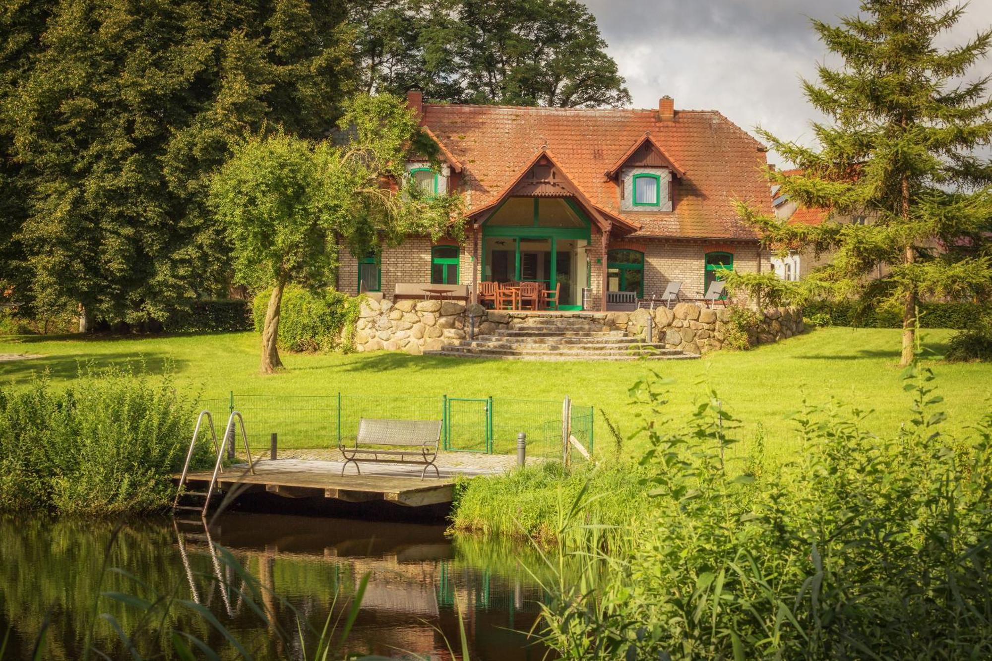 J1 Idyllisches Ferienhaus Mit Seeblick Julchendorf 외부 사진